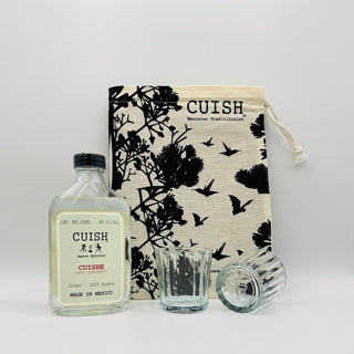 CUISH Cuishe LIMITED KIT with 200ml bottle, 2 glasses and CUISH gift bag