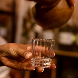 Mezcal glass salud cheers