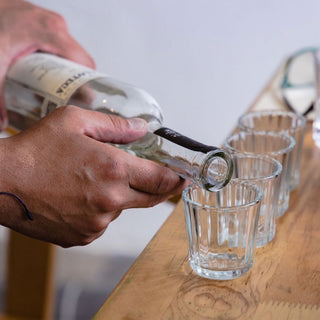 Pouring Mezcal Tasting Mezcaloteca Mezcalosfera Denmark