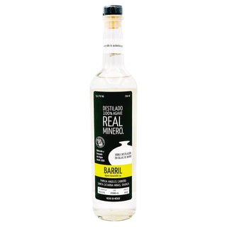 Real Minero Barril hand crushed mezcal 700 ml 2020