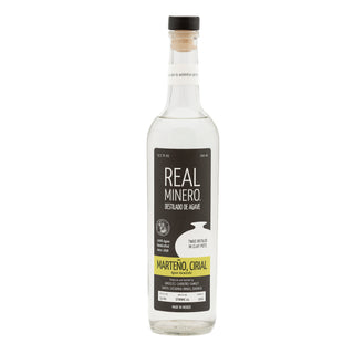 Real Minero Marteno Cirial handcrushed mezcal 700 ml black label
