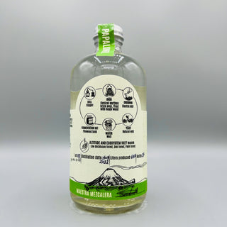 Zinacantan Mezcal Agave Spirits Papalometl 2022 500 ml back label
