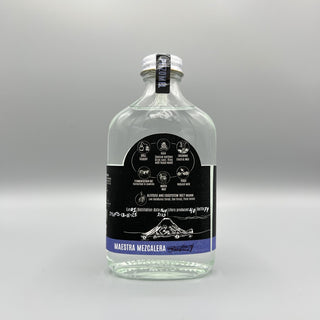 Zinacantan Mezcal Pitzomel black label 2023 200 ml back