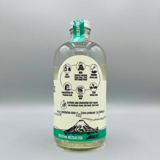Zinacantan Mezcal Agave Spirits Wild Espadilla 2023 500 ml back label