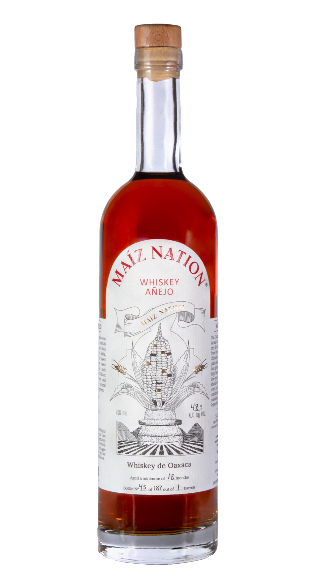 MAÍZ NATION Whiskey de Oaxaca | 700 ml – Agave by Montiel