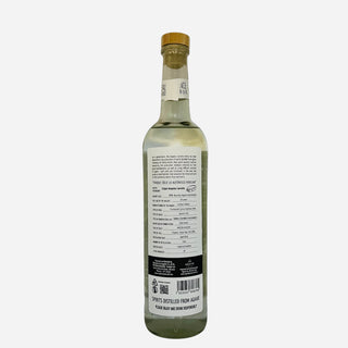 Real_Minero_Becuela_Tepextate_mezcal_rested_in_glass_back_label